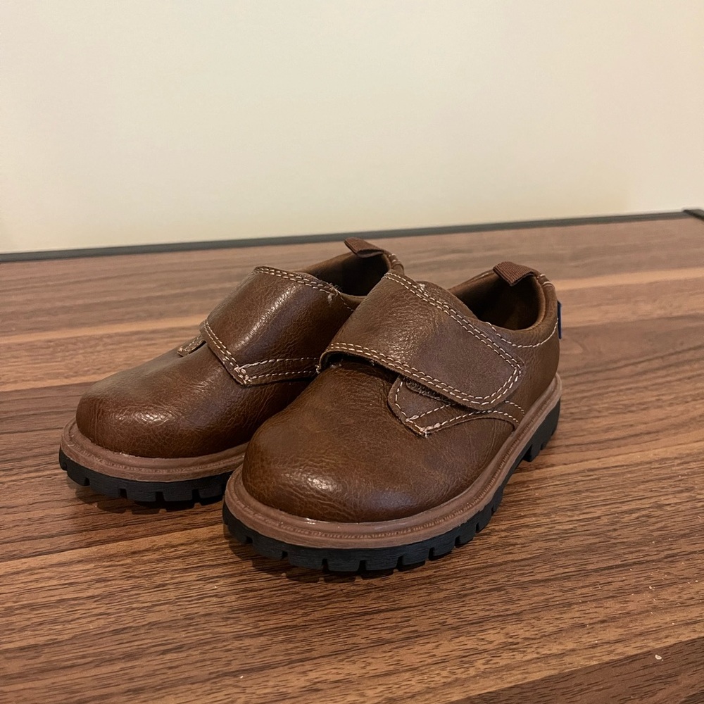 Carter’s Baby Boy Brown Dress Shoes, Size 7